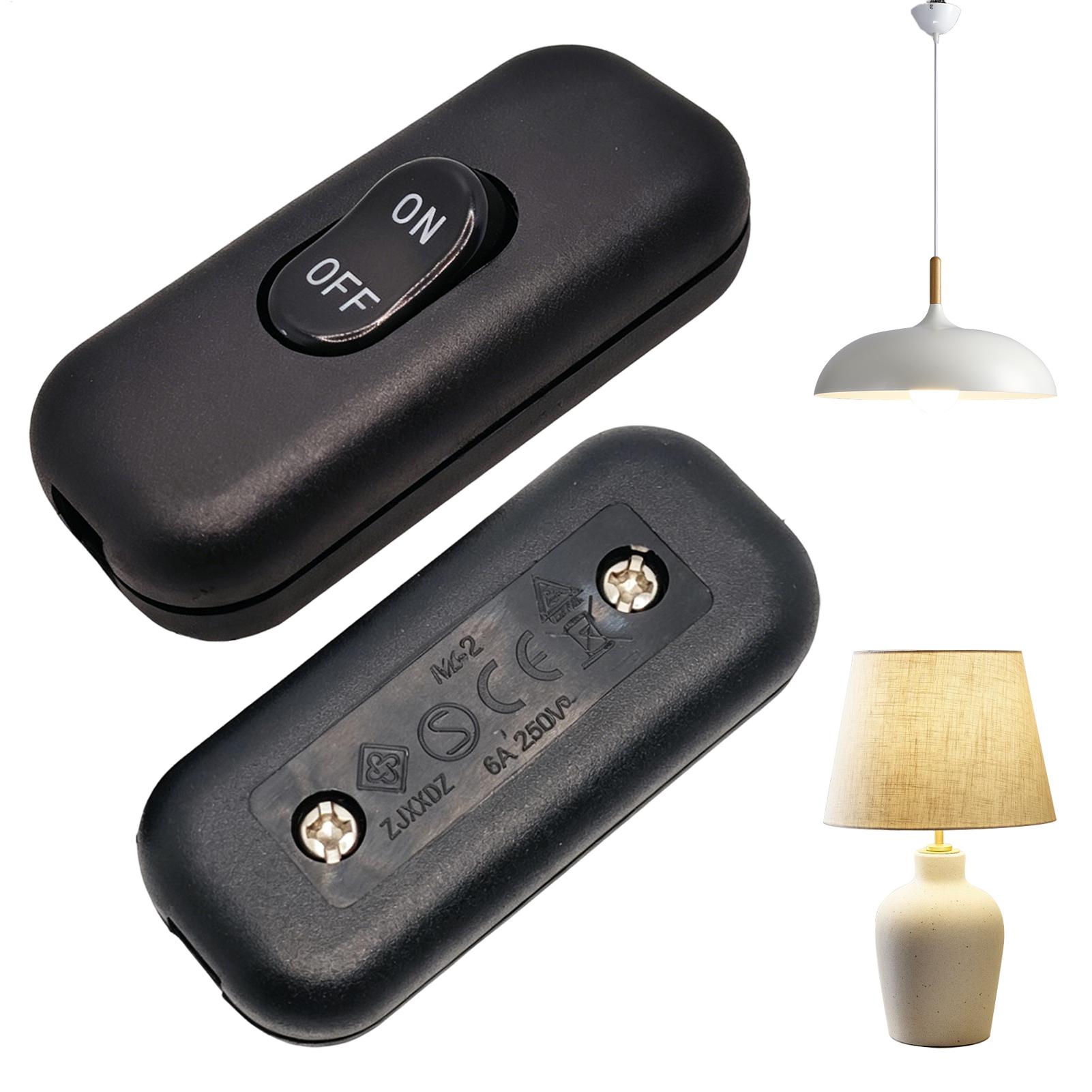 Desk Setup On Bed - 2pcs 6A 250V 인라인 코드 스위치,