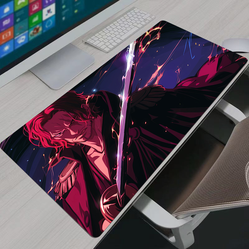 원피스 샹크스 마우스 패드 대형 게이머 XXL 키보드  - Desk Setup Rug 리뷰 및 가격