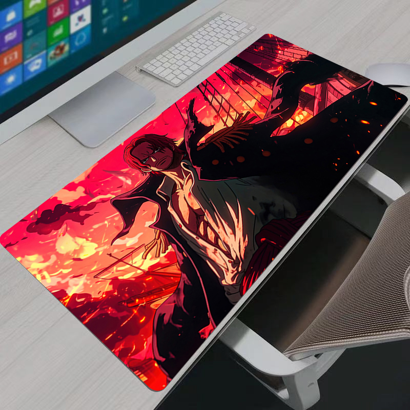 원피스 샹크스 마우스 패드 대형 게이머 XXL 키보드  - Desk Setup Rug 리뷰 및 가격