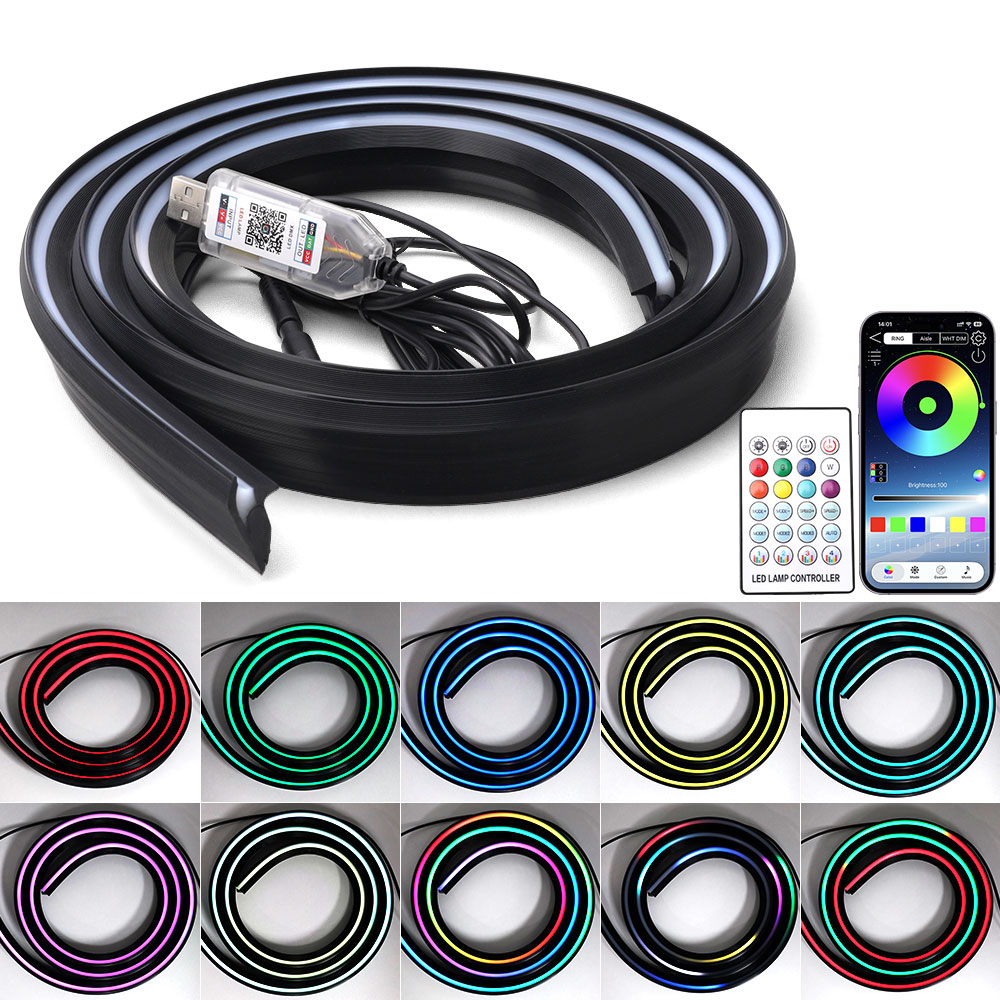 자동차 앞유리 앰비언트 라이트 스트립 140/150cm - Ambient Light Bar Usb 리뷰 및 가격