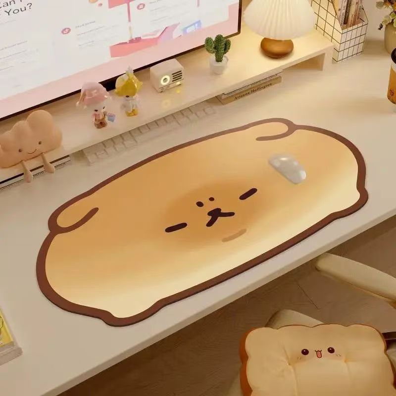 만화 일러스트 마우스 패드 대형 귀여운 소녀 기숙사 컴 - Yellow Desk Setup 리뷰 및 가격