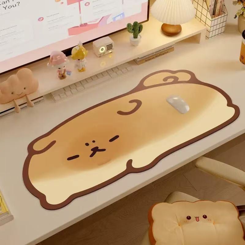 만화 일러스트 마우스 패드 대형 귀여운 소녀 기숙사 컴 - Yellow Desk Setup 리뷰 및 가격