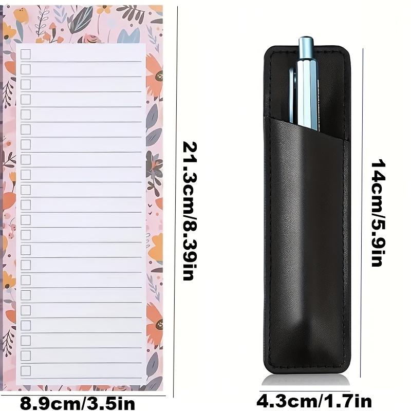 3개, 자석 쇼핑 목록 패드 2개, 냉장고 및 계획용  - Pen Cup Magnetic 리뷰 및 가격