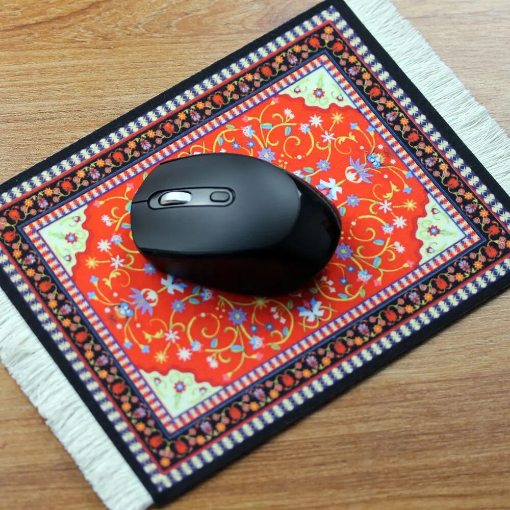 Mairuige 미니 페르시아 카펫 마우스 패드 책상  - Korean Desk Setup 리뷰 및 가격