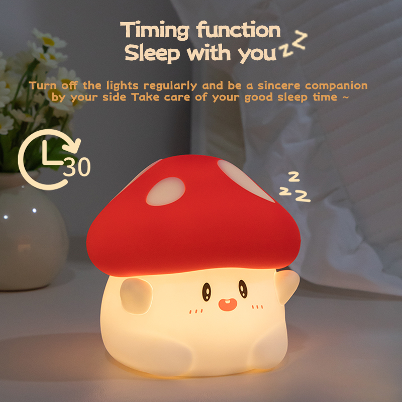 버섯 밤 빛 LED 충전식 USB 테이블 램프 책상 룸 - Yellow Desk Setup 리뷰 및 가격