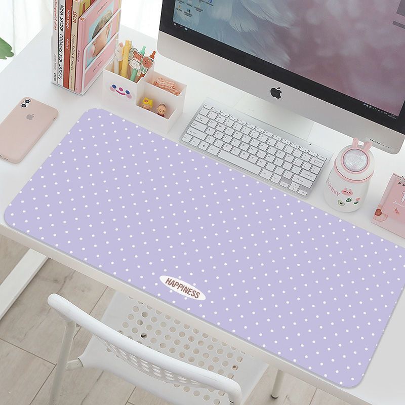 가죽 데스크 패드 보호대 한국산 화려한 물방울 무늬 Y - Yellow Desk Setup 리뷰 및 가격